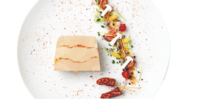 Terrine de foie gras entier au piment d'Espelette