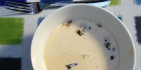 Velouté crèmeux de parmesan (végétarien)